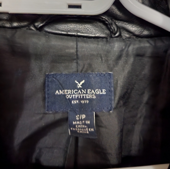 American Eagle faux leather jacket - Picture 9 of 10